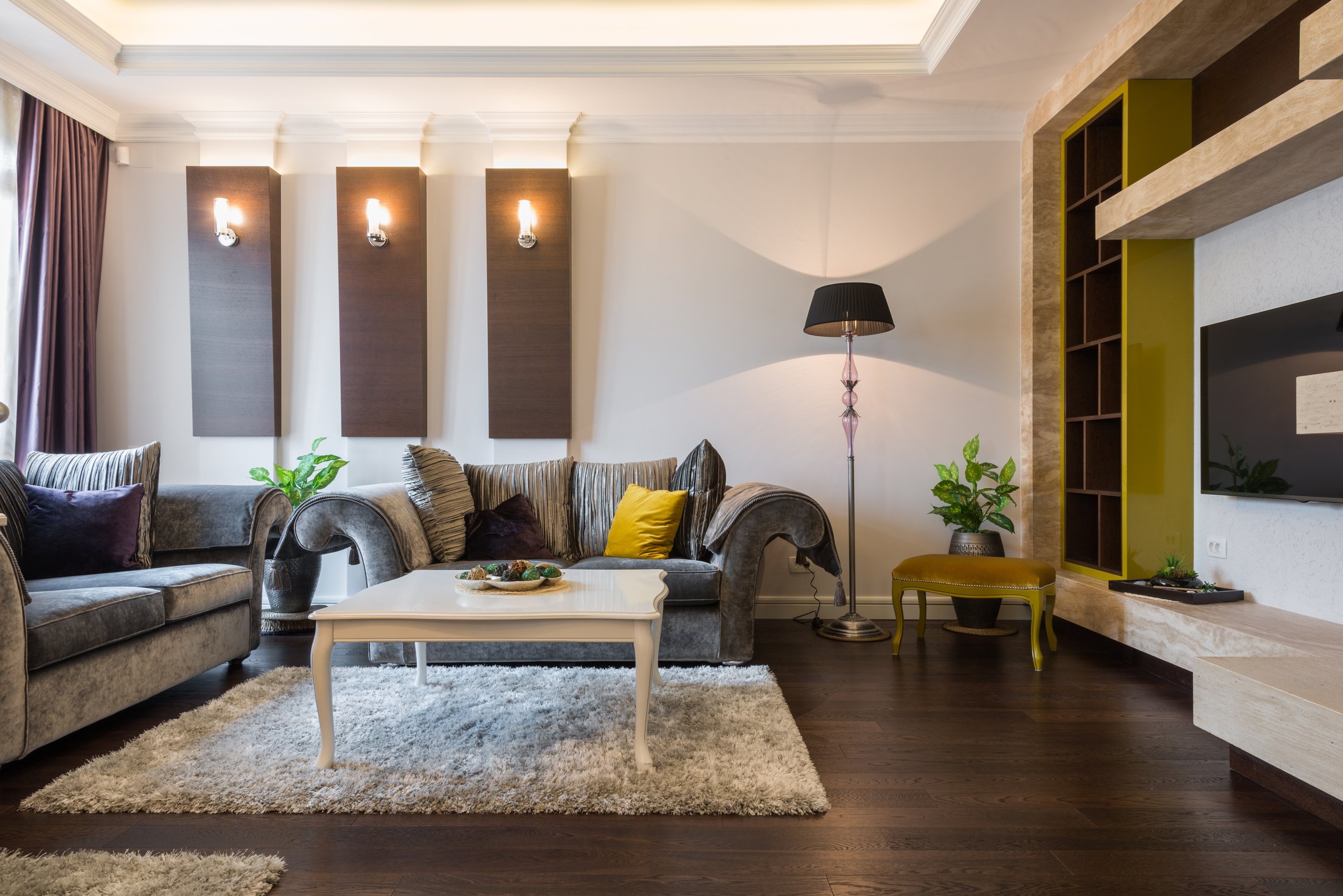 Interior of a living room